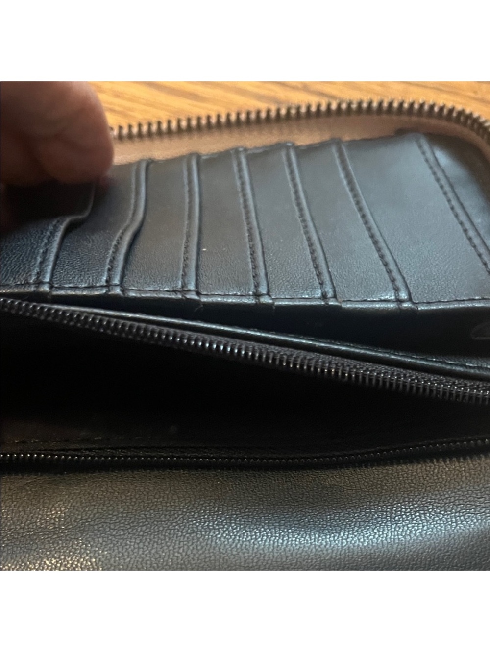 Rebecca Minkoff Taupe Leather Zip Wallet - Women - Picture 5 of 12